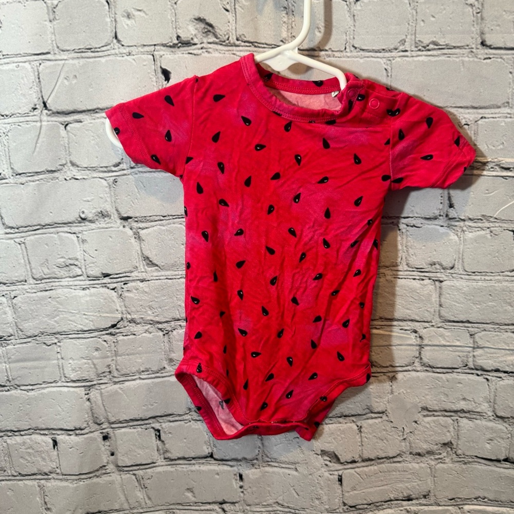 Muse Threads Watermelon Bamboo Bodysuit